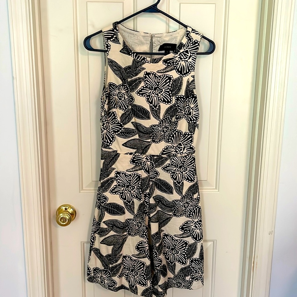 J Crew linen dress size 0